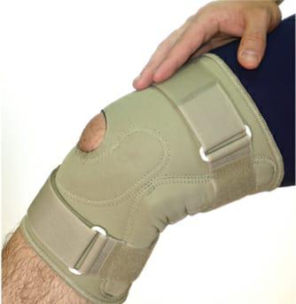 Open Knee Support (with two immobilizer)